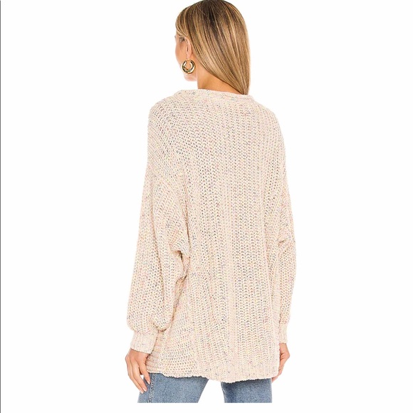 NWT💥 Free People Neon Lights Pullover in Confetti Combo Sz. M - Picture 3 of 5